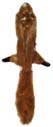 DOG TOY PLUSH SKINNEEZ SQUIRREL