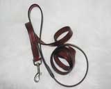 LEAD LEATHER 5/8INX6FT BURGANDY