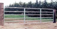 6FT  TUBE GATE STEEL 20GA