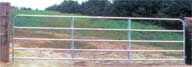 10FT TUBE GATE STEEL 20GA