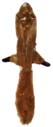 *DOG TOY PLUSH SKINNEEZ SQUIRRE