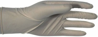 LATEX DISPOSABLE GLOVES 10/PK