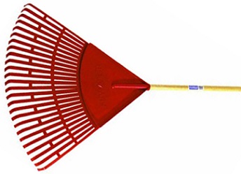 *24" POLY LEAF RAKE SEYMORE