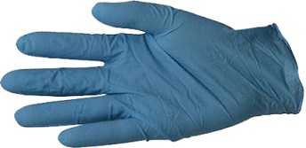 NITRILE GLOVES BLUE 15PK