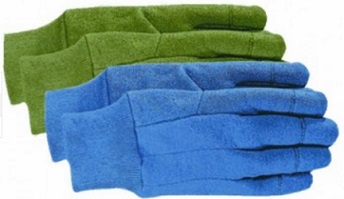 GLOVES JERSEY DOT GARDEN