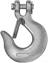 3/8" CLEVIS SLIP HOOK W/LATCH