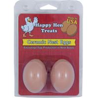 HAPPY HEN NEST EGG BROWN  2/PK