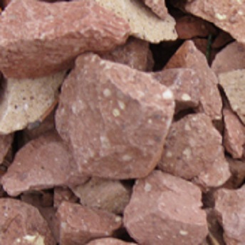 CRUSHED BRICK DECORATIVE STONE