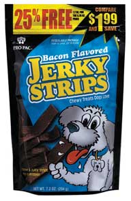 *BACON JERKY STRIPS